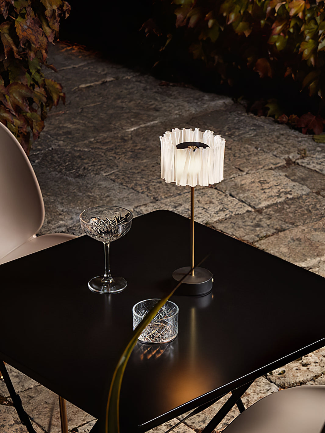Accordeon Battery Table Lamp