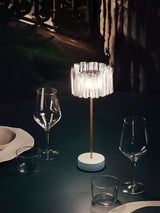 Accordeon Battery Table Lamp