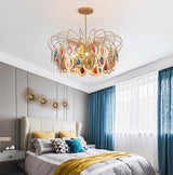 Luxury Pendant Slice Agate Chandelier