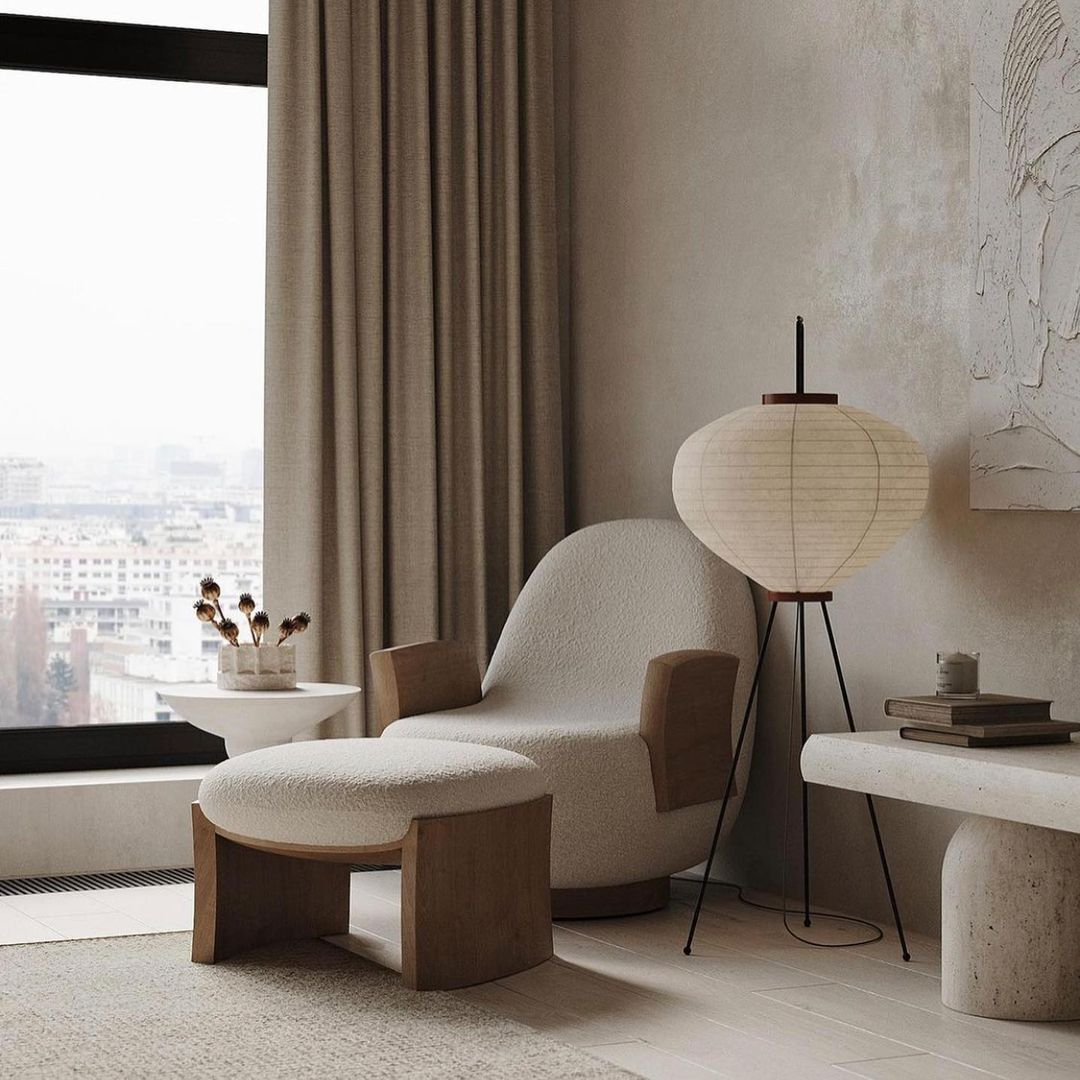 Rice Paper Floor Lamp