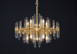 Vintage Antique Brass Chandelier