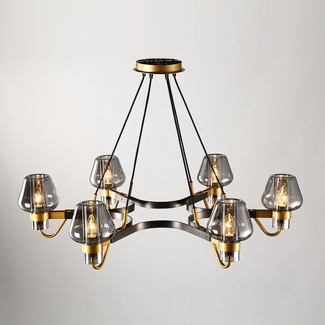 Antique Glass Chandeliers
