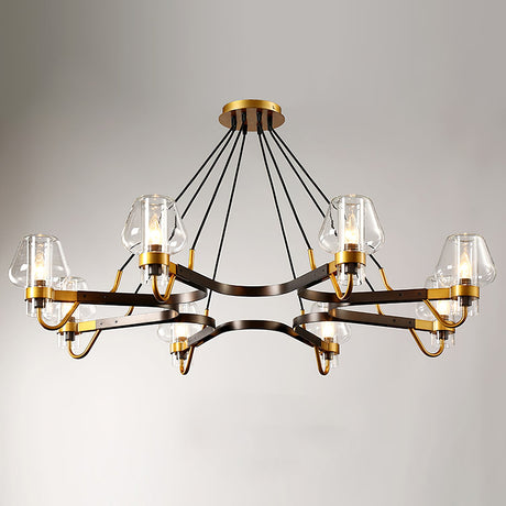Antique Glass Chandeliers