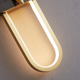 Gold Antler Wall Lamp
