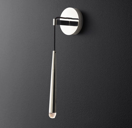 Brass Cone Pipe Wall Lamp