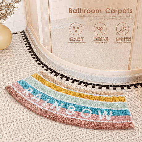 Arc rainbow Bath Mat