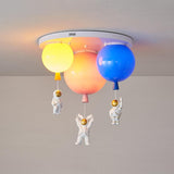 Astronaut Glossy Balloon Ceiling Lamp