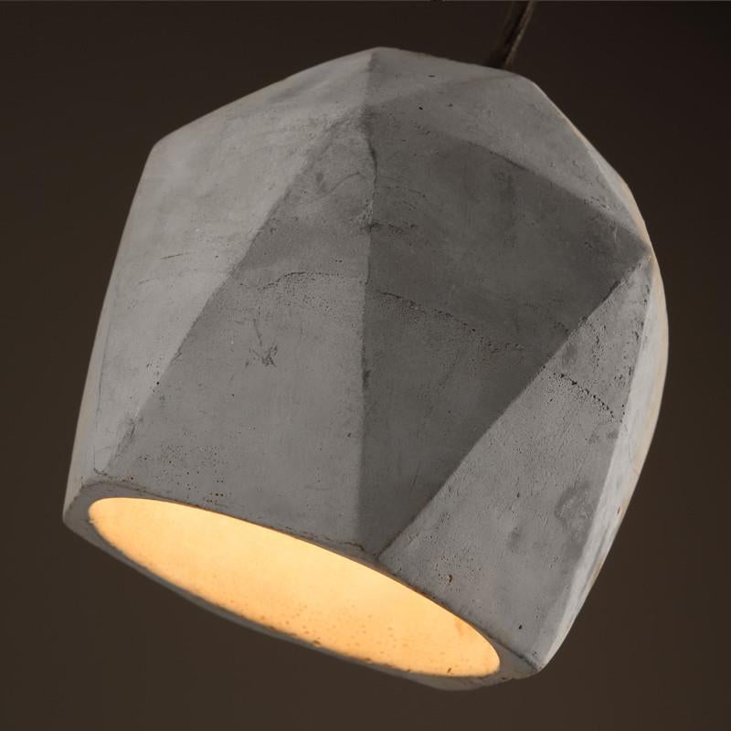 Concrete Odense Gem Pendant Light