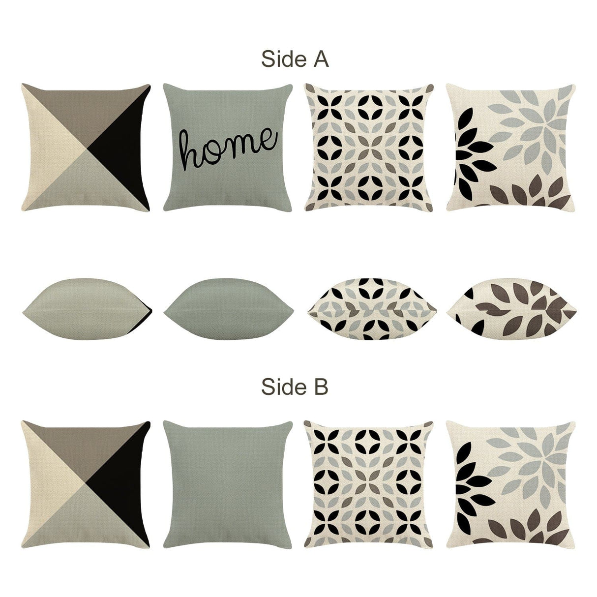 Modern Geometric Throw Pillow Covers