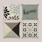 Modern Geometric Throw Pillow Covers