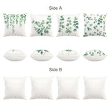 Eucalyptus Leaves Throw Pillow Covers