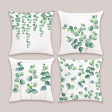 Eucalyptus Leaves Throw Pillow Covers