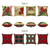 Christmas Cardinal Throw Pillow Covers