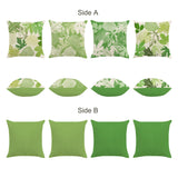 Spring Leaves Throw Pillow Covers