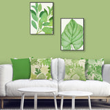 Spring Leaves Throw Pillow Covers