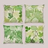 Spring Leaves Throw Pillow Covers