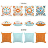 Boho Geometric Throw Pillow Covers