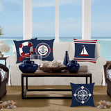 Nautical Sailing Throw Pillow Covers