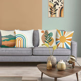 Abstract Boho Throw Pillow Covers