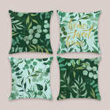 Eucalyptus Leaves Throw Pillow Covers