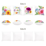 Spring Flower Throw Pillow Covers