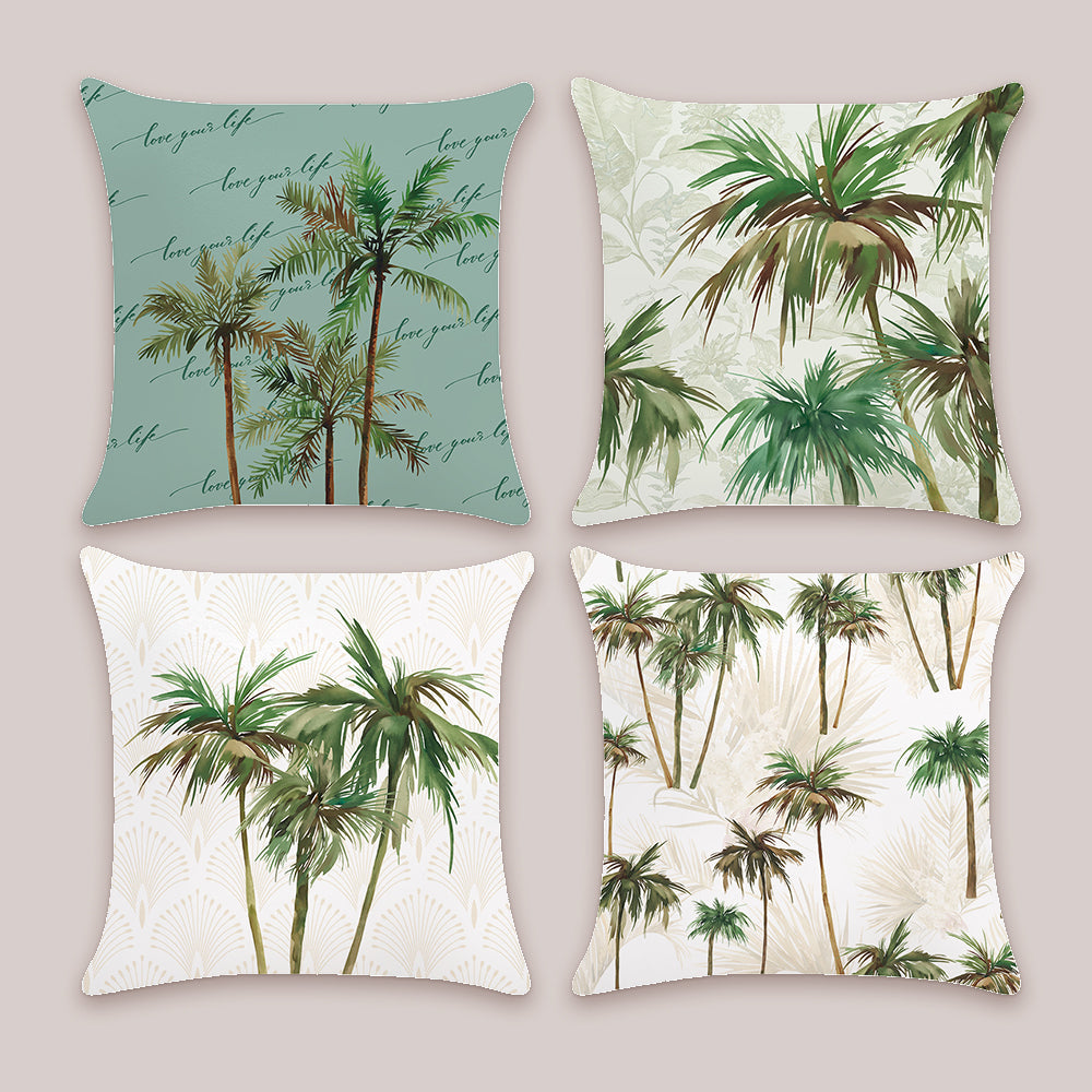 Palm Tree Throw Pillow Covers