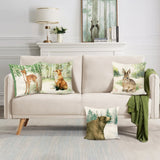 Forest Animals Throw Pillow Covers