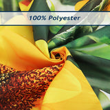 Yellow Sunflower Shower Curtain