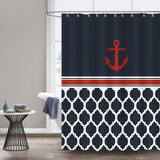 Nautical Anchor Shower Curtain