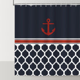 Nautical Anchor Shower Curtain