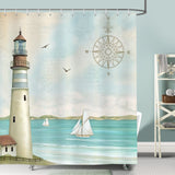 Nautical Lighthouse Shower Curtain