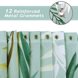 Green Leaves Shower Curtain