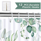 Eucalyptus Leaves Shower Curtain