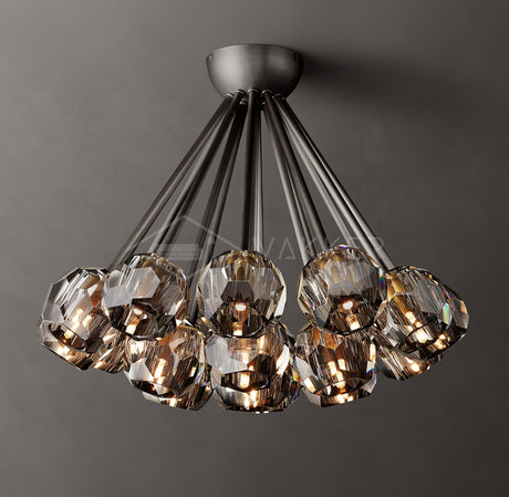 Flushmount Crystal Ball