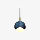 Blue Drop Pendant Light