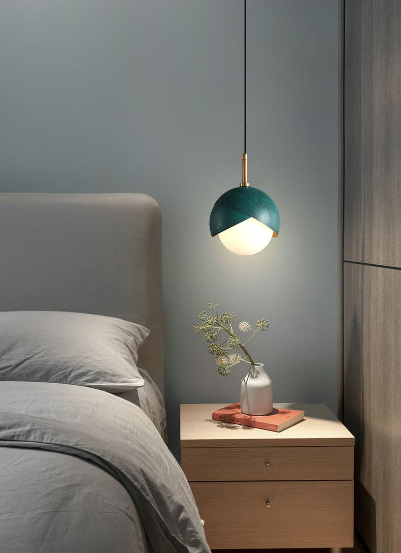 Blue Drop Pendant Light