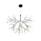 Black Heracleum Chandelier