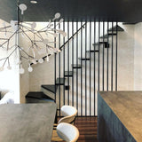 Black Heracleum Chandelier
