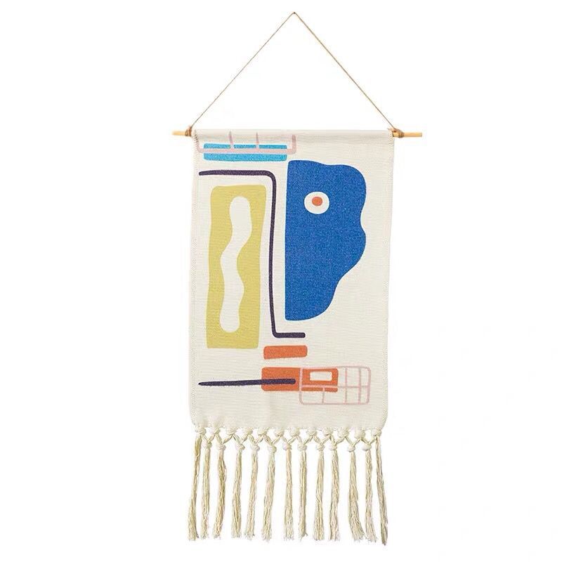 Boho Hanging Tapestry Fabric Home Decoration Accessories Watt-hour Meter Box Cover Dormitory Hotel Wall Hanging Blanket Decor