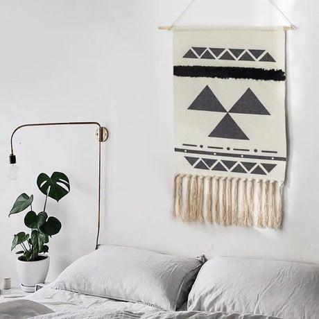 Boho Hanging Tapestry Fabric Home Decoration Accessories Watt-hour Meter Box Cover Dormitory Hotel Wall Hanging Blanket Decor