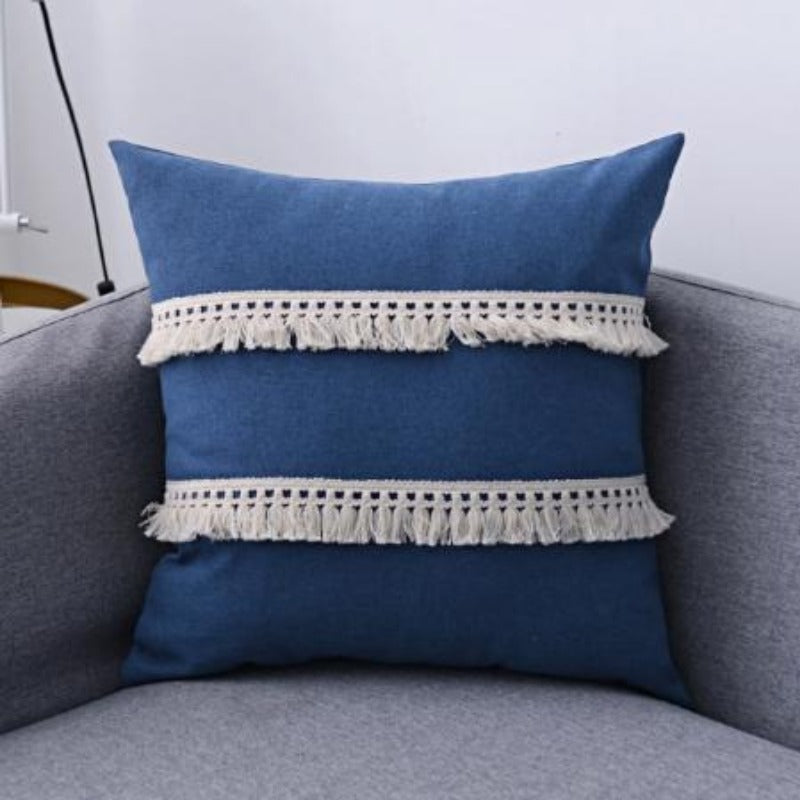 The Boho Fringe + Tassel Pillow Cover Collection