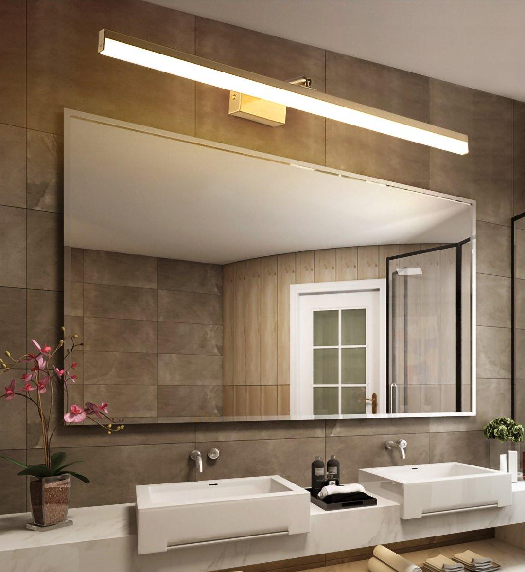 Brass LED Bath Vanity Lamp