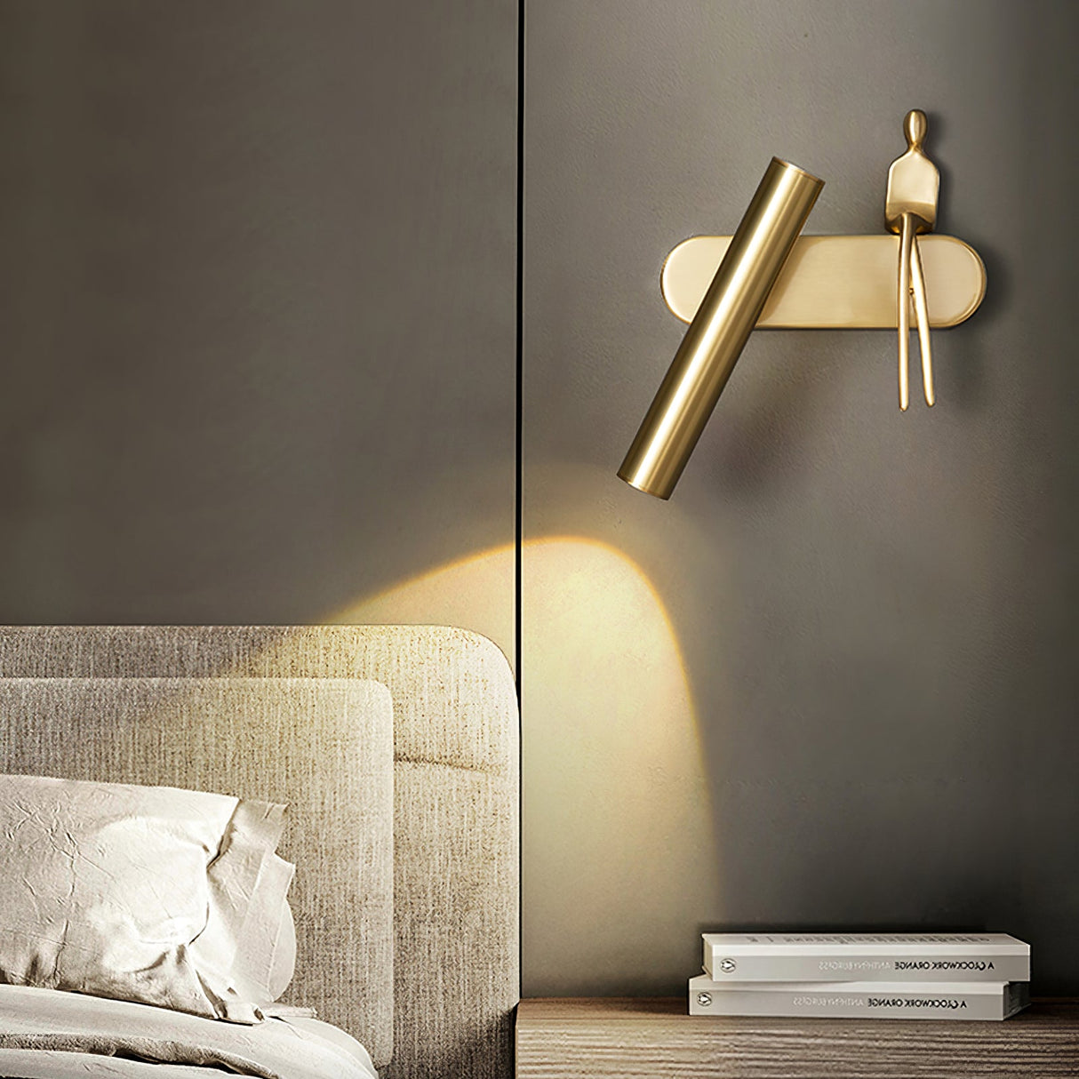 Brass Villain Wall Lamp