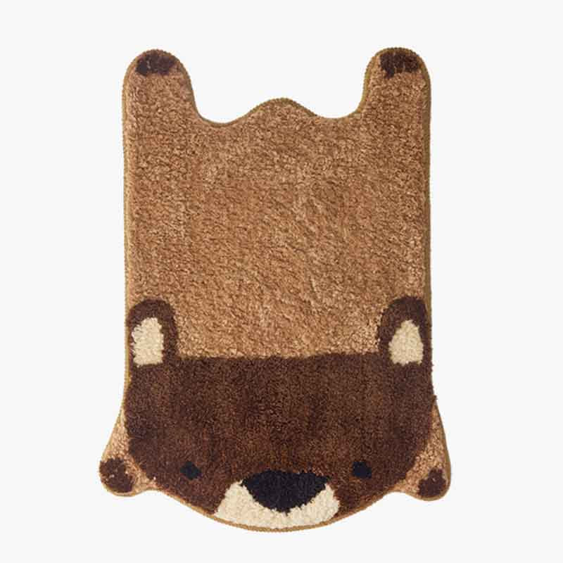 Brown Bear Bath Mat