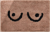 Brown Bs Bath Mat