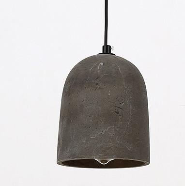 Allegro Concrete Dome Pendant Light