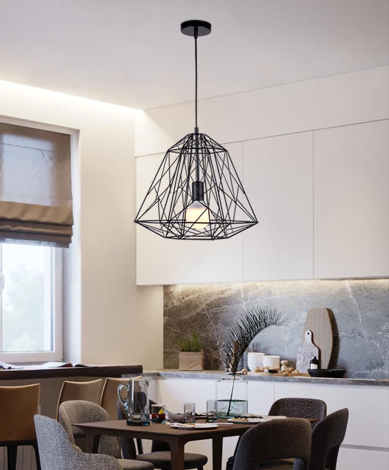 Cage Light Frame Pendant