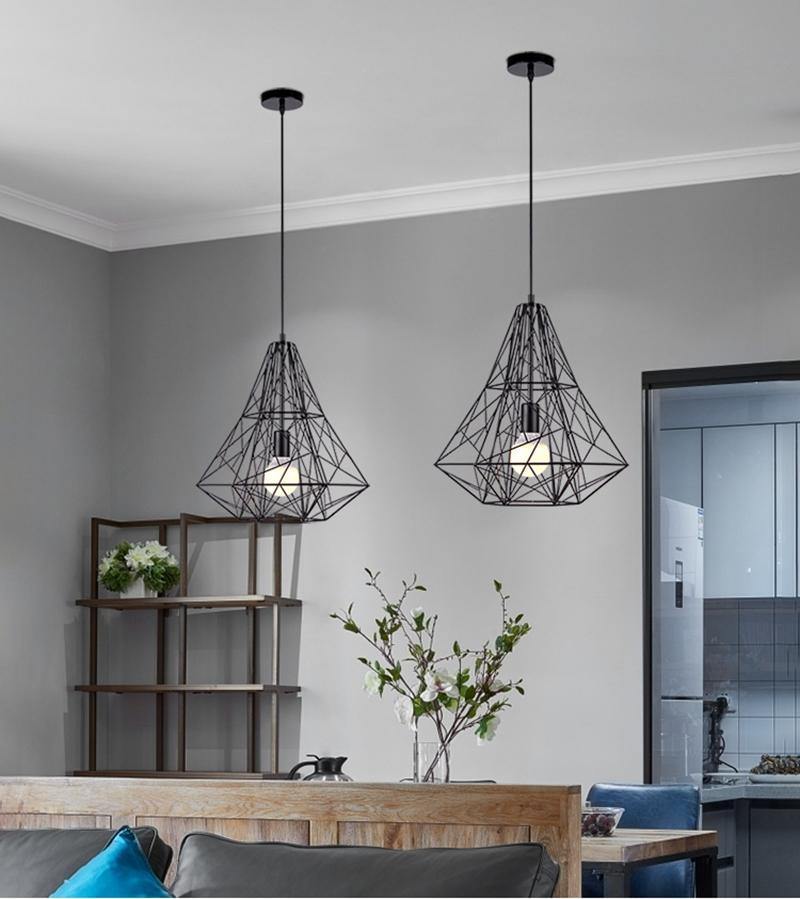 Cage Light Frame Pendant