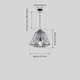 Cage Light Frame Pendant