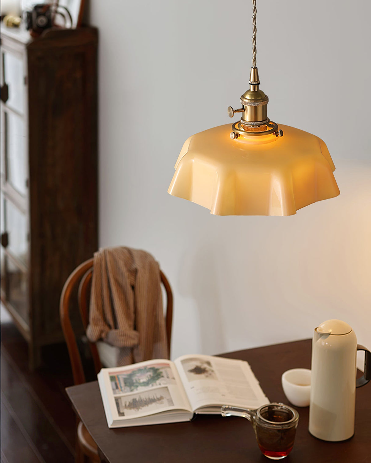 Mint Green French Pendant Lamp
